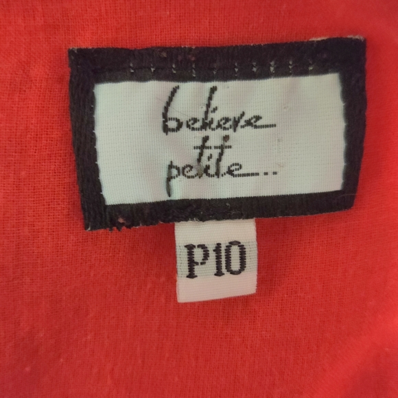 🗺️ Believe Petite Size 10P Pioneer Dress Sundress, Eyelet Fabric, Lined Vintage - Picture 3 of 13